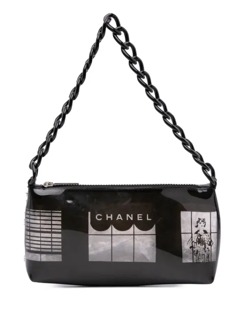 CHANEL Pre-Owned شنطة يد 'فينيل كوكو ويندو بوشيت' 2003-2004