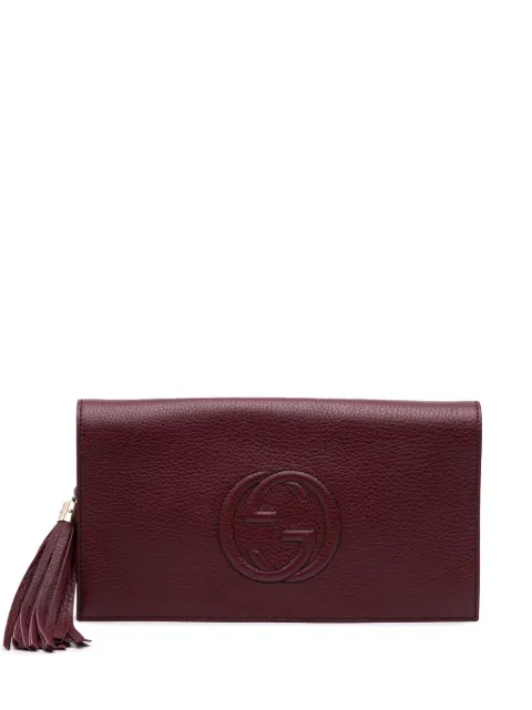 Gucci Pre-Owned شنطة كلاتش 'سوهو ديسكو' جلد 2016-2025