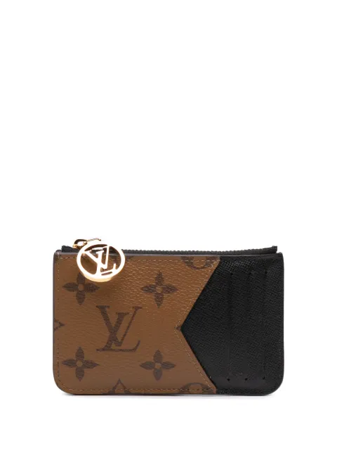 Louis Vuitton Pre-Owned 2021-2025 Monogram Reverse Romy card holder