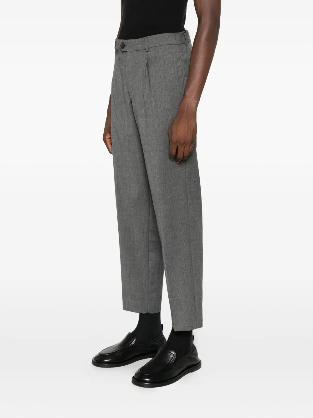 AMARANTO Straight broek Grijs