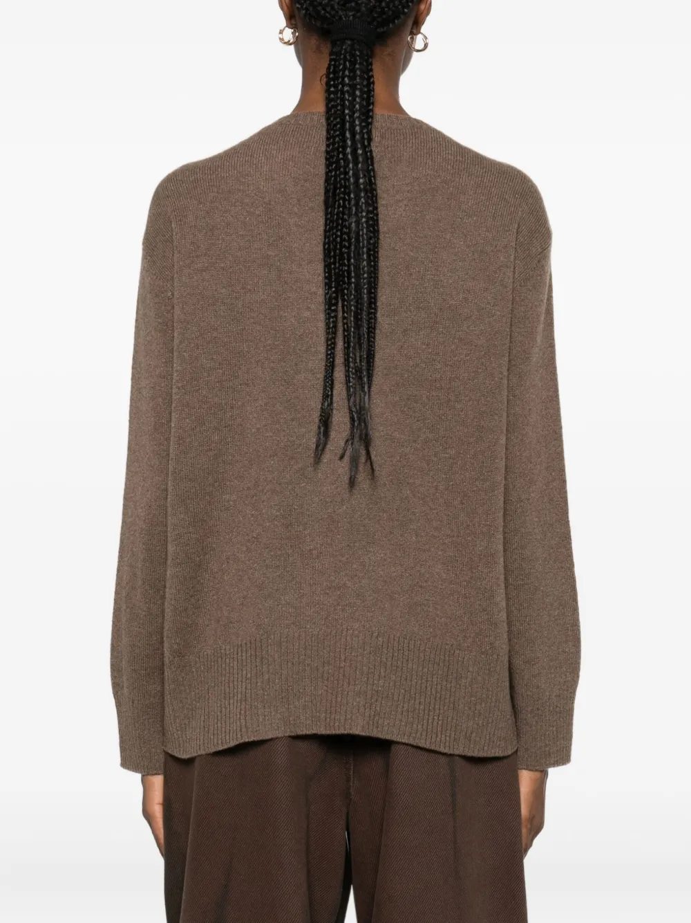 Be You Buttoned Cardigan In Brown