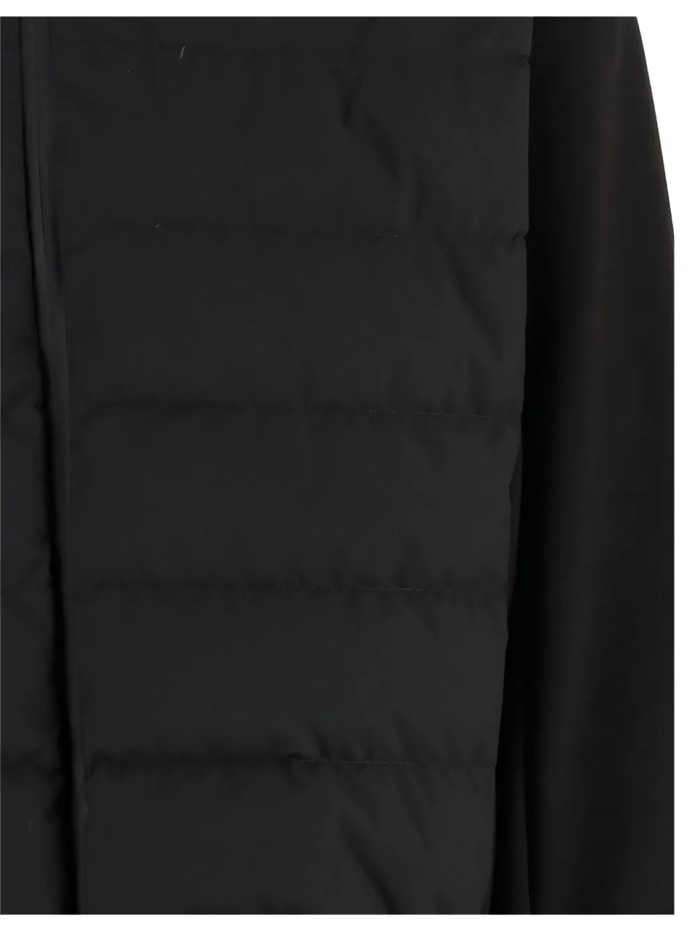 Herno Gewatteerd jack met capuchon Zwart