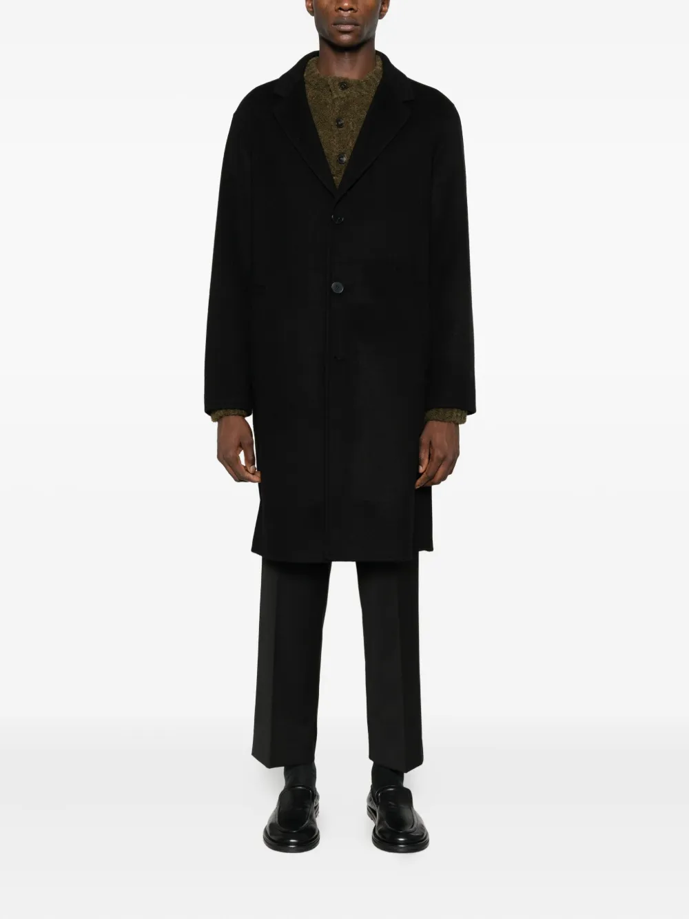 AMARANTO  button-down coat | Single Breasted Coats | Image 2