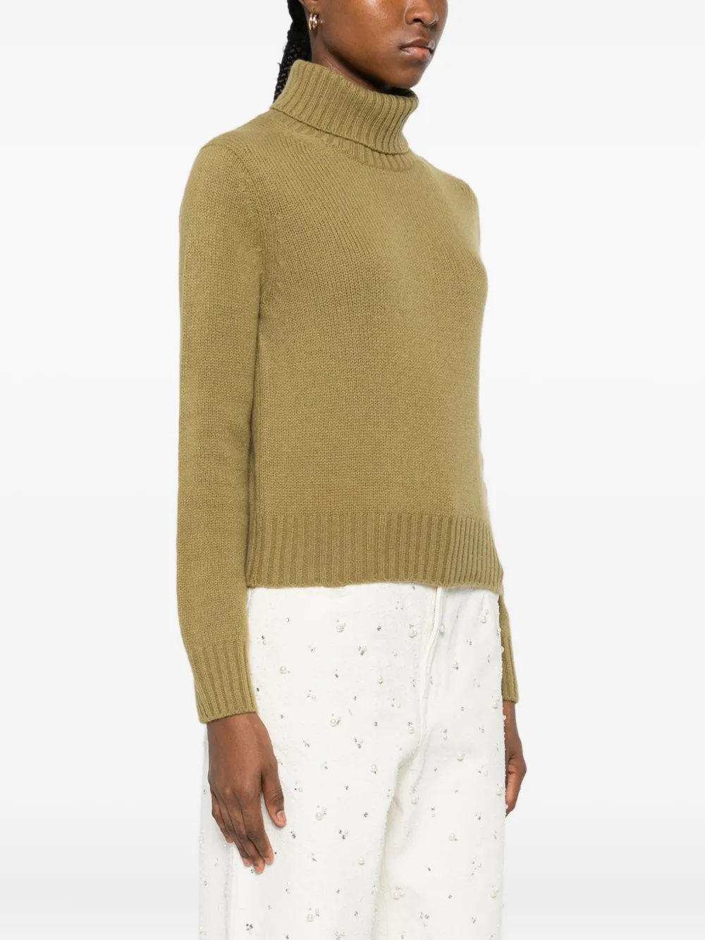 Be You Roll-neck Sweater In Brown