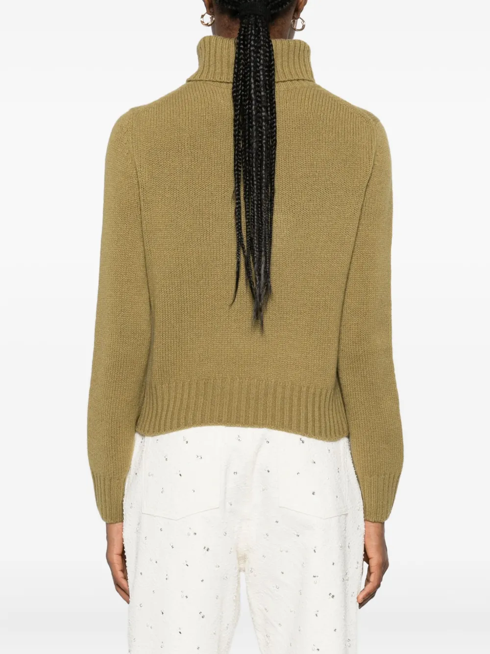 Be You Roll-neck Sweater In Brown