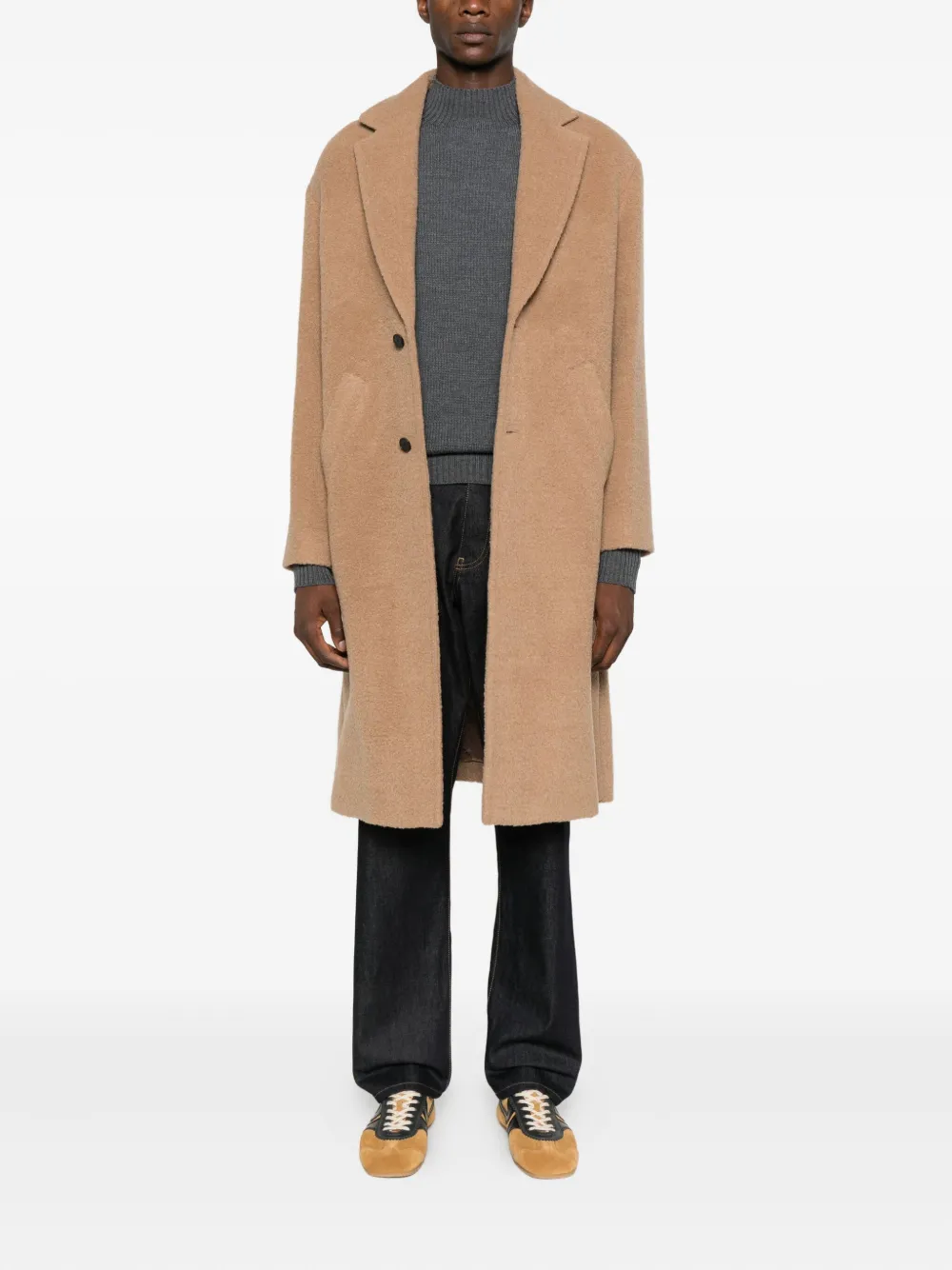 AMARANTO  button-down coat | Single Breasted Coats | Image 2