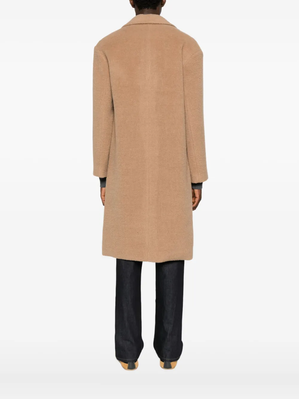 AMARANTO Button-down jas Bruin