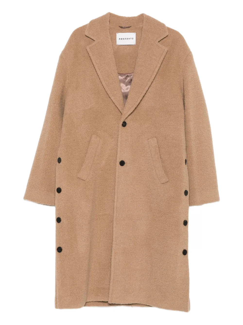 AMARANTO  button-down coat | Brown | Image 1