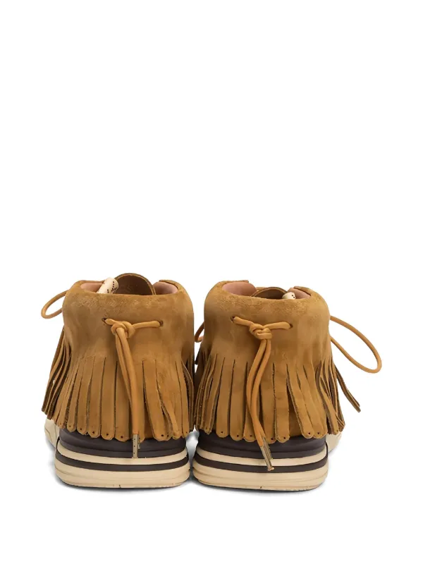 Visvim フリンジ ブーツ | ブラウン | FARFETCH JP