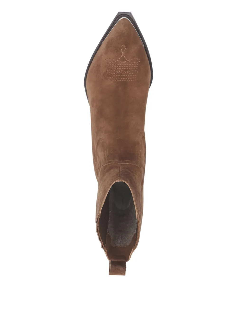 Potamy Suede Ankle Boots In Brown