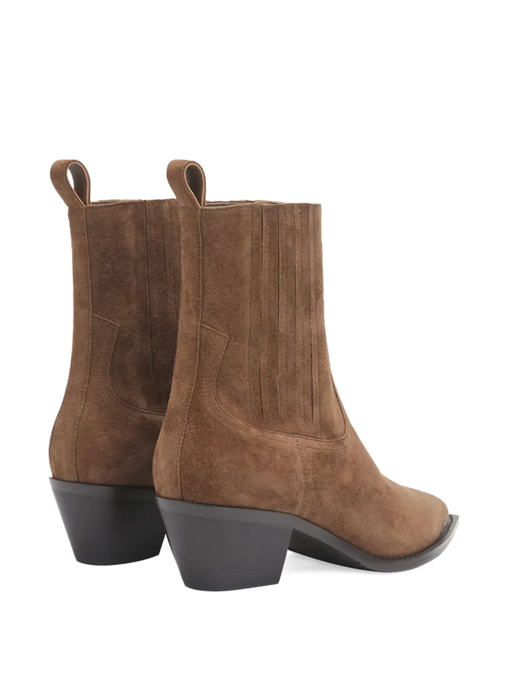 Potamy Suede Ankle Boots In Brown
