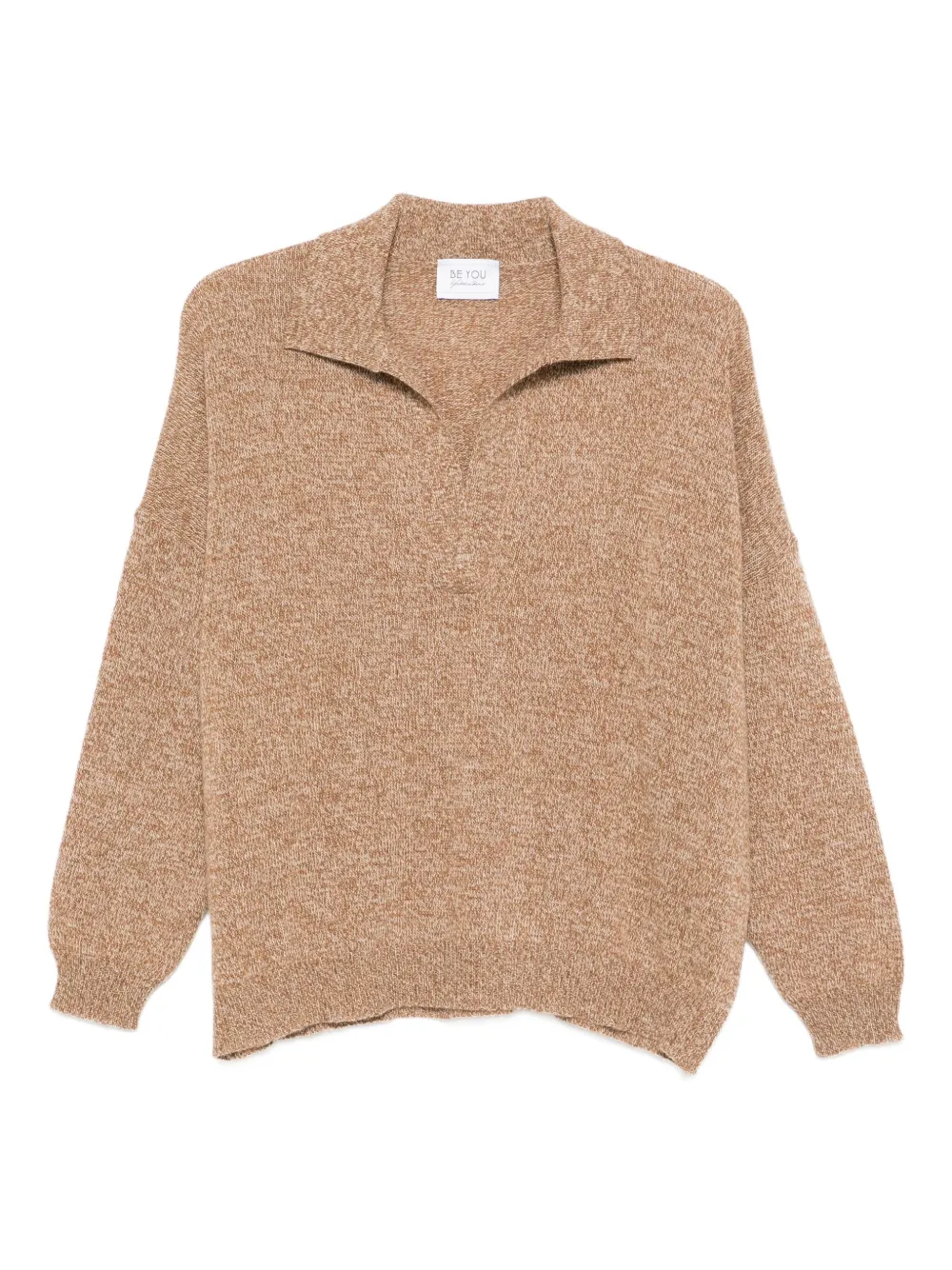 be you collared sweater | Brown | Image 1