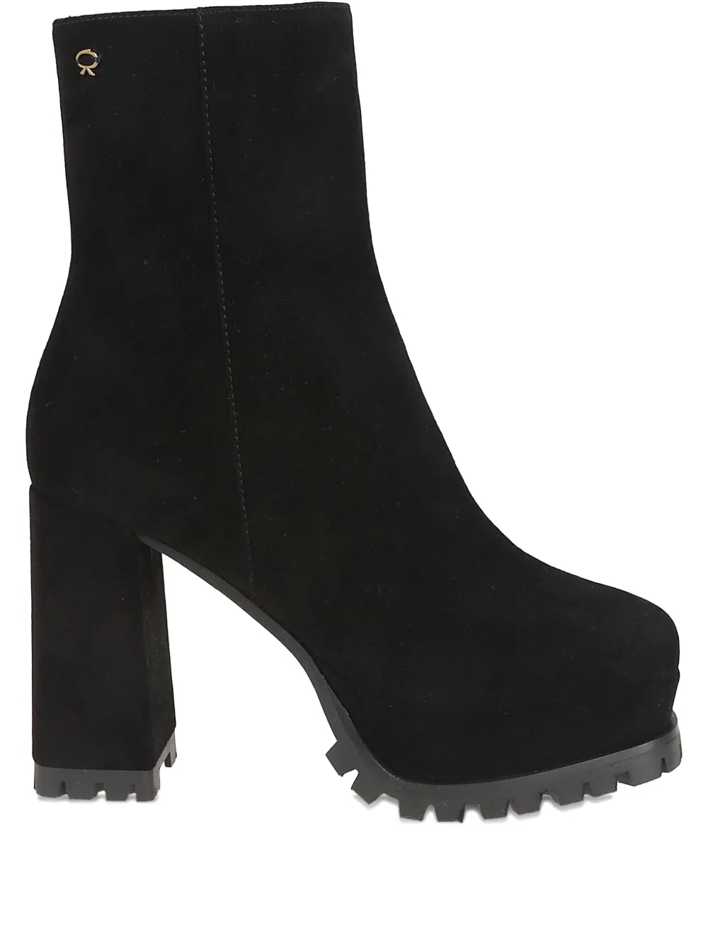 Gianvito Rossi 105mm Harlem Platform Ankle Boots In Black