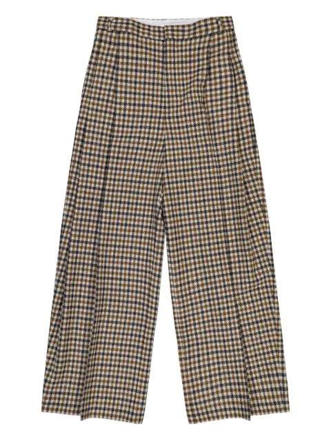 Walter Van Beirendonck Sun checked trousers