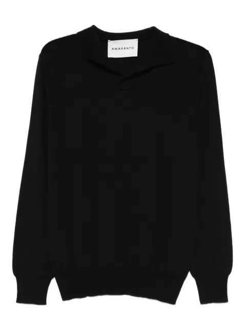 AMARANTO  V-neck sweater 