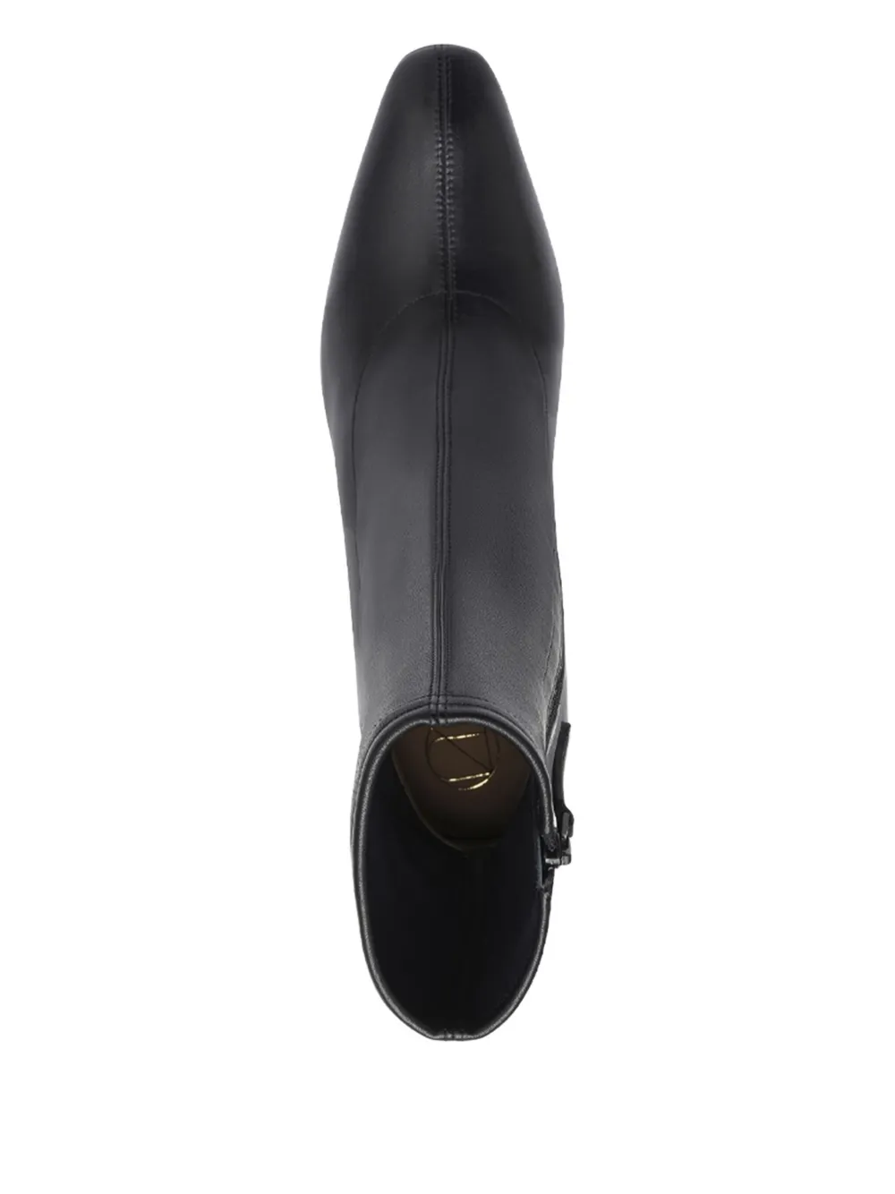Potamy Leather Ankle Boots In Black
