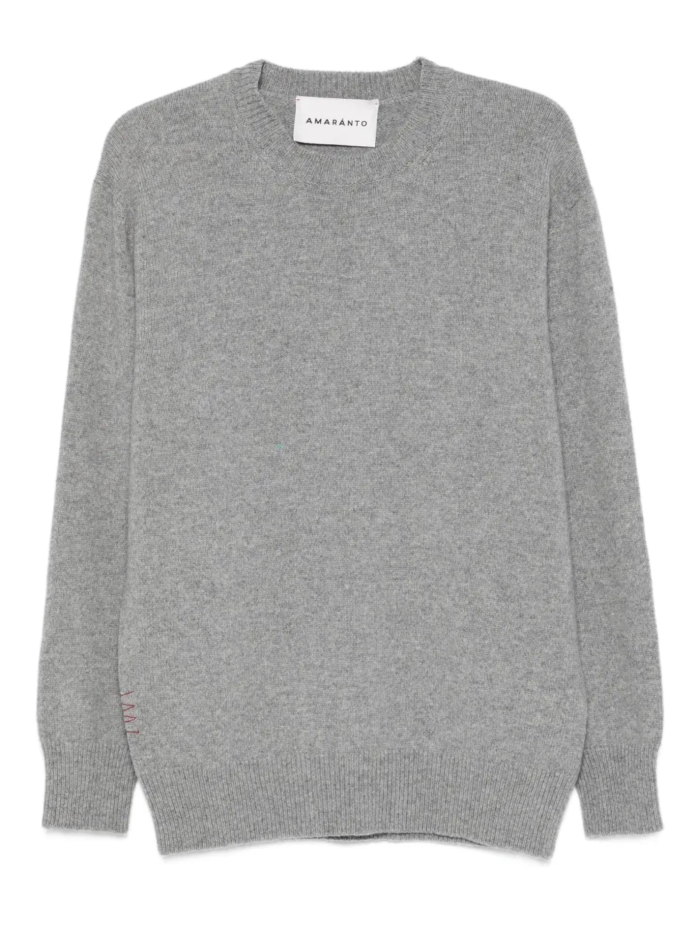 AMARANTO  suéter con cuello redondo | gris | Image 1