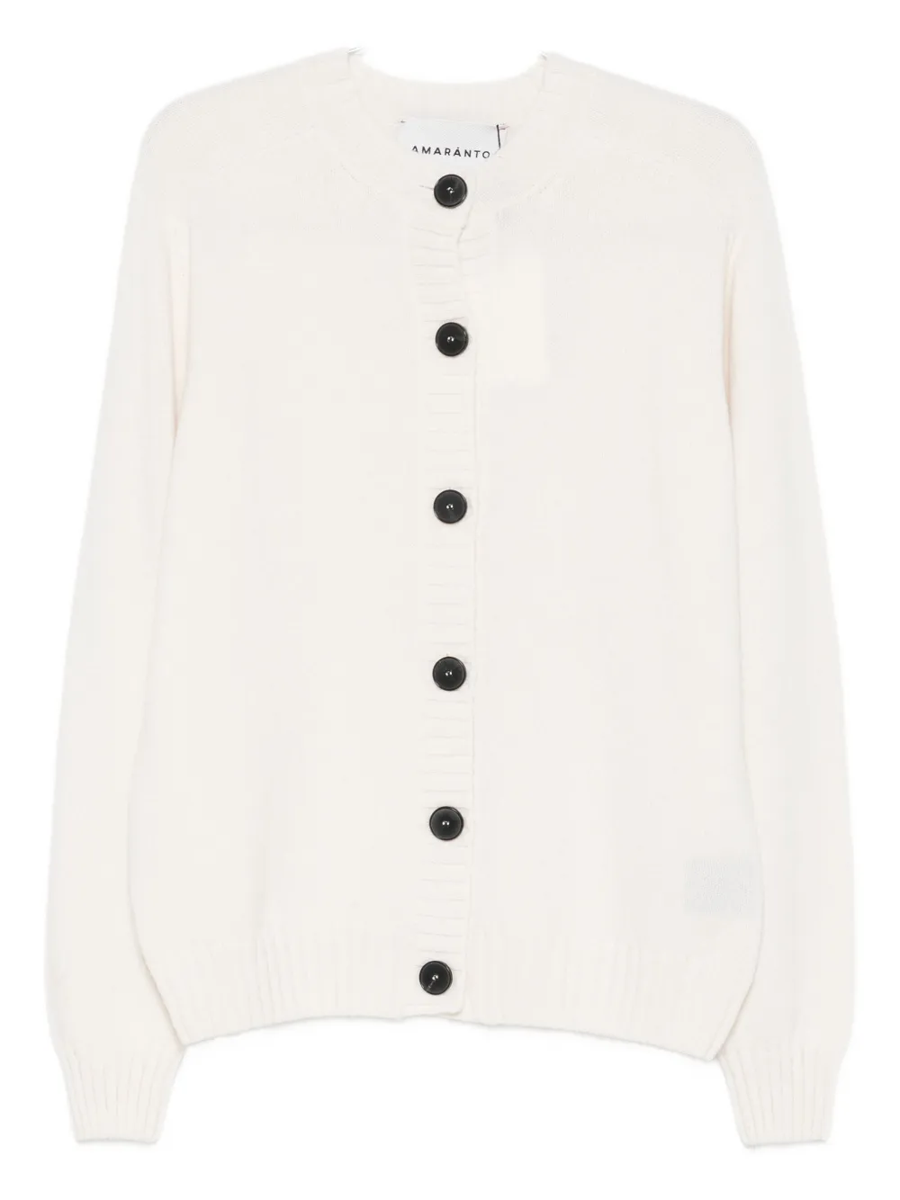 AMARANTO  buttoned cardigan | White | Image 1