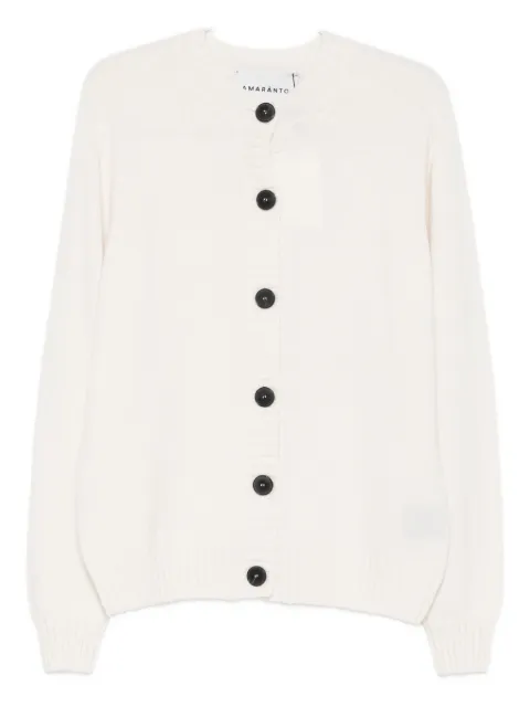 AMARANTO  buttoned cardigan