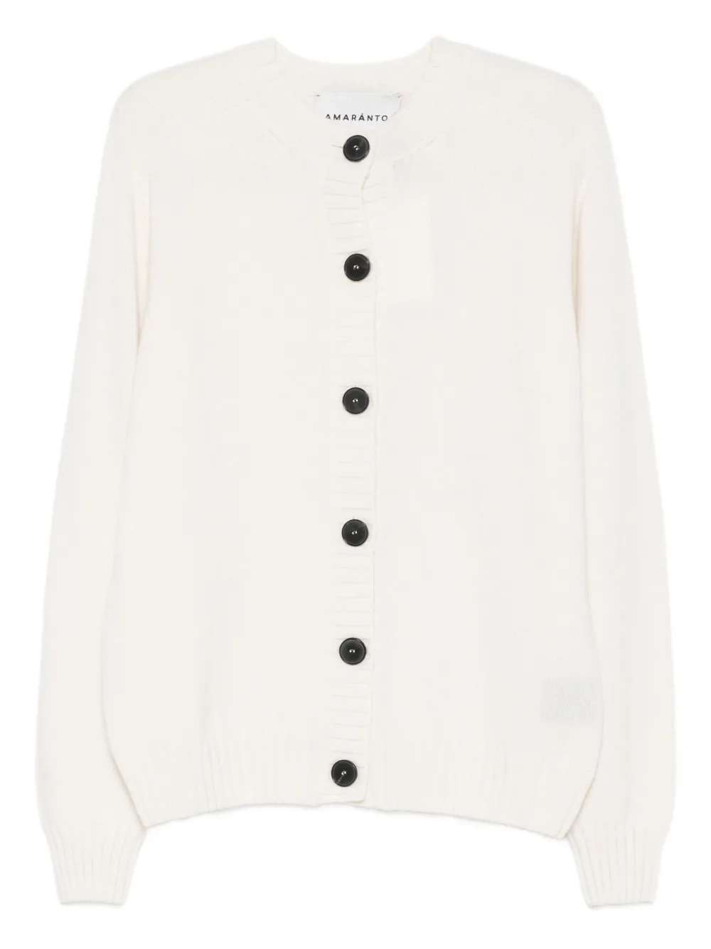 AMARANTO  cárdigan con botones | blanco | Image 1