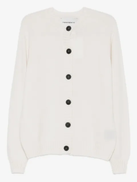 AMARANTO  buttoned cardigan
