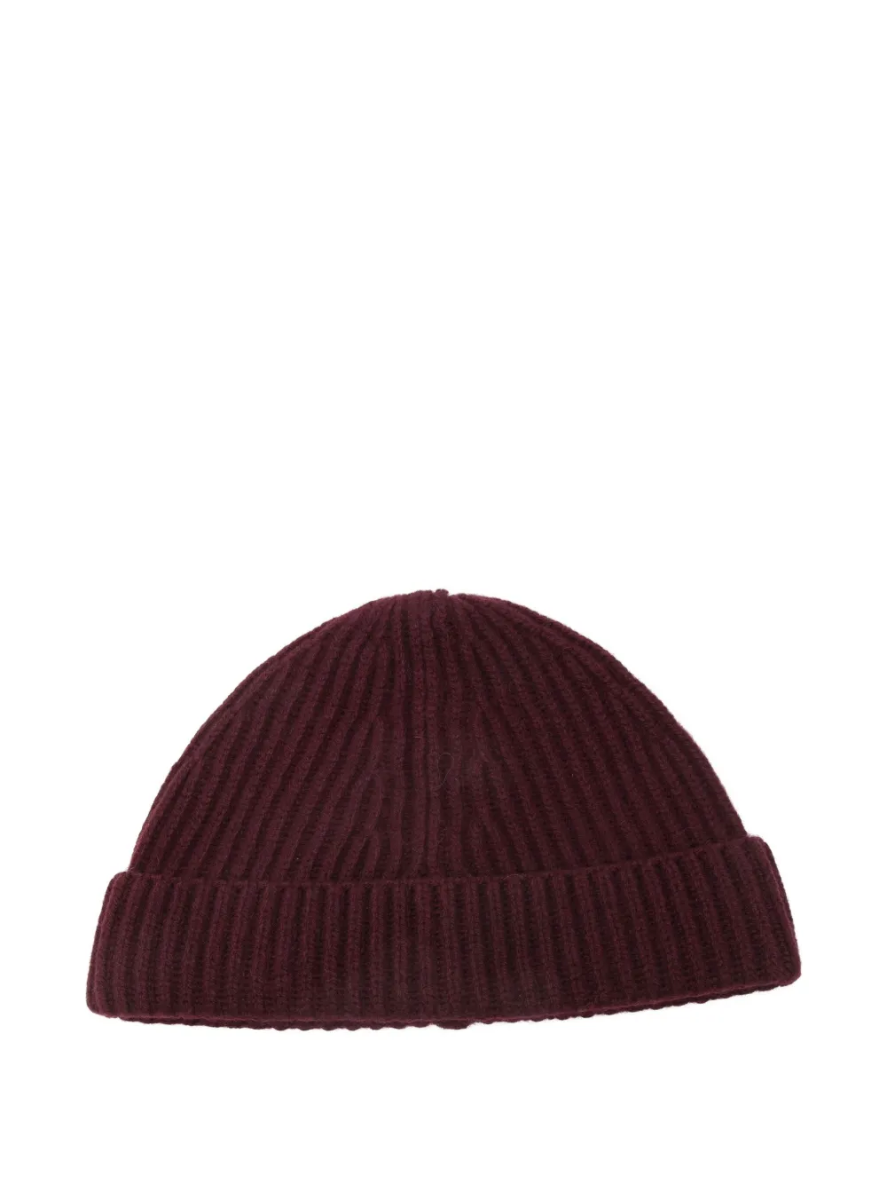 AMARANTO  ribbed-knit beanie | Red | Image 1