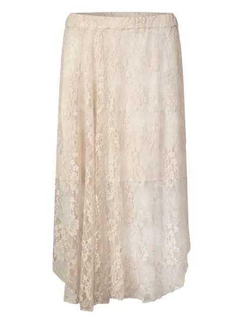 Baum Und Pferdgarten Selmo floral-lace midi skirt