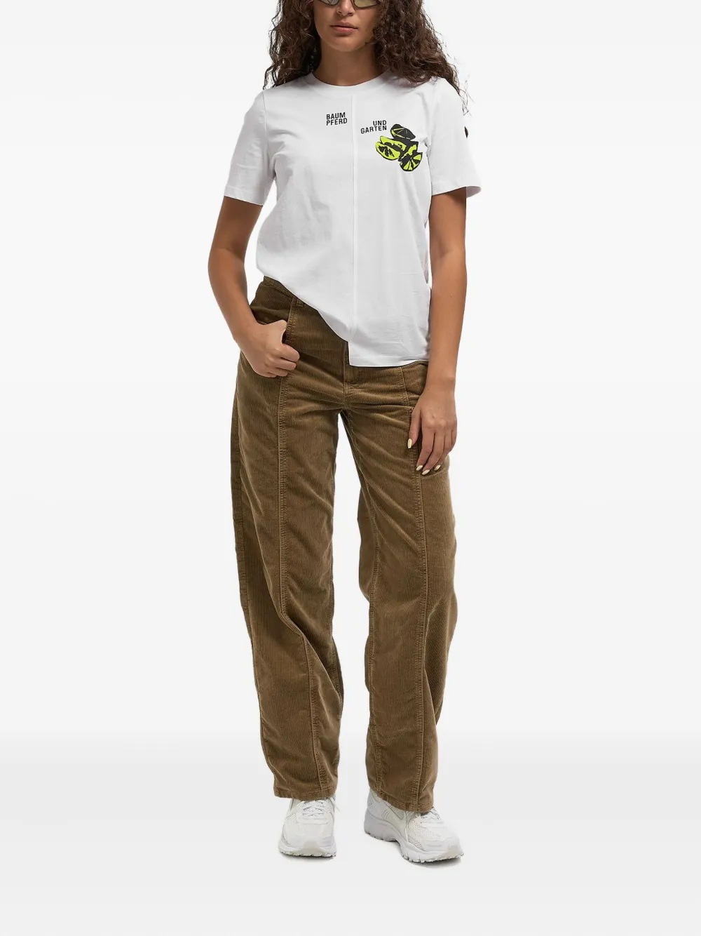 Baum Und Pferdgarten Jawos Graphic-print T-shirt In White
