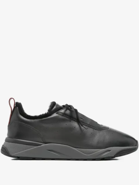 Santoni レザースニーカー