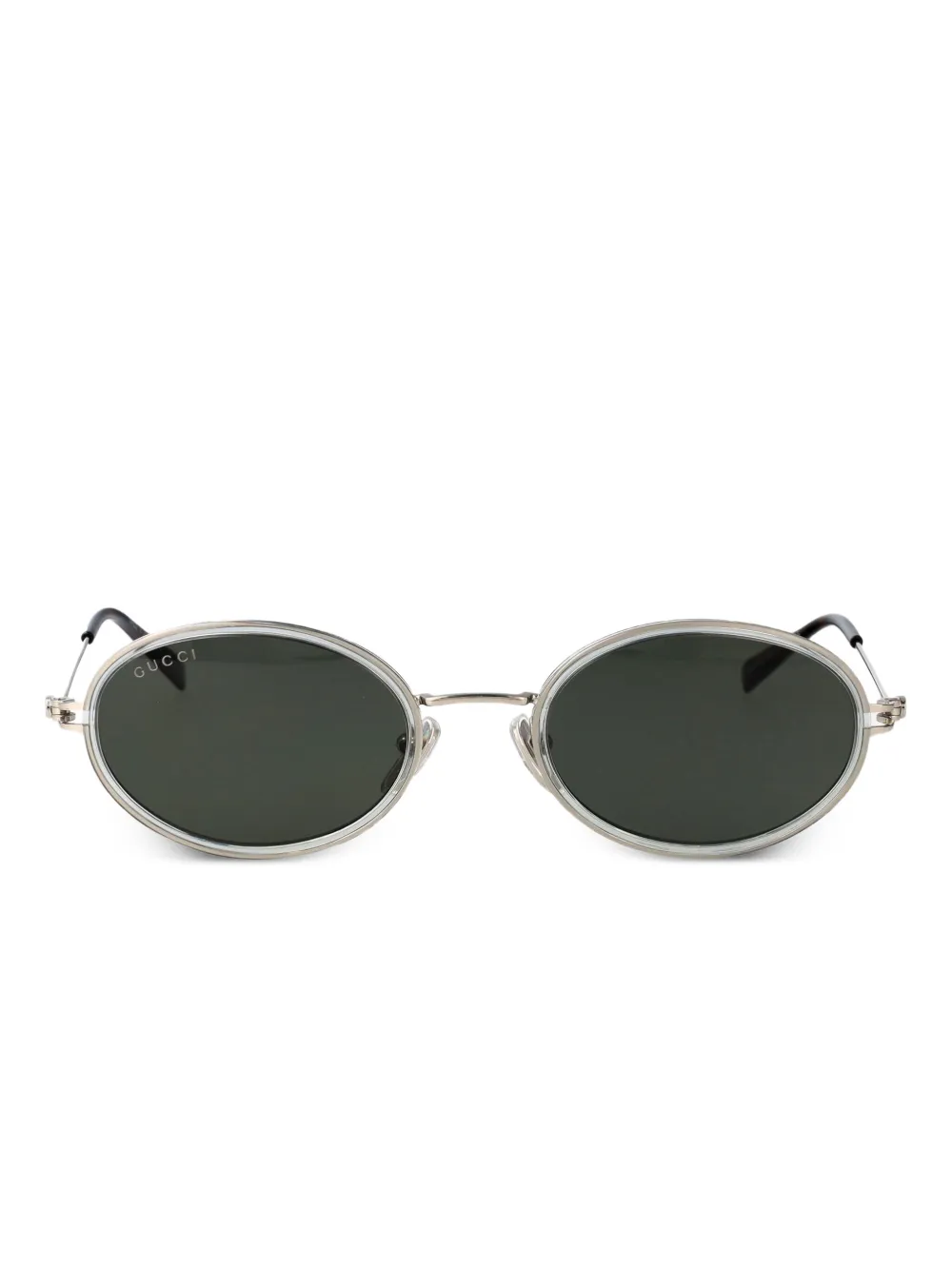 Gucci Eyewear GG1980S oval-frame sunglasses - Argento