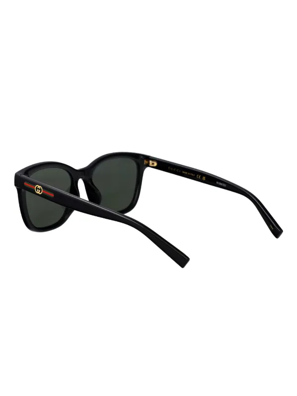 Gucci Eyewear Interlocking GG Sunglasses | Black | FARFETCH BH