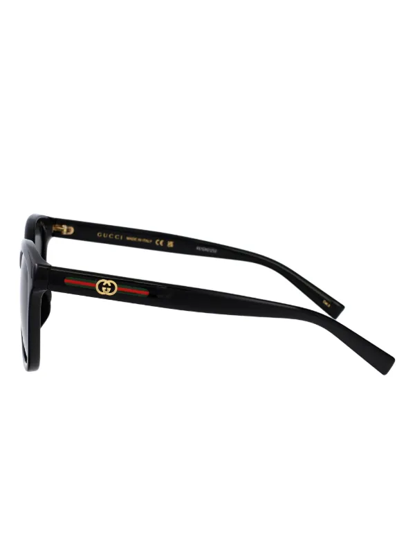 小物 GUCCI interlocking GG logo sunglasses Gucci Eyewear Interlocking GG Sunglasses | Black | FARFETCH BH