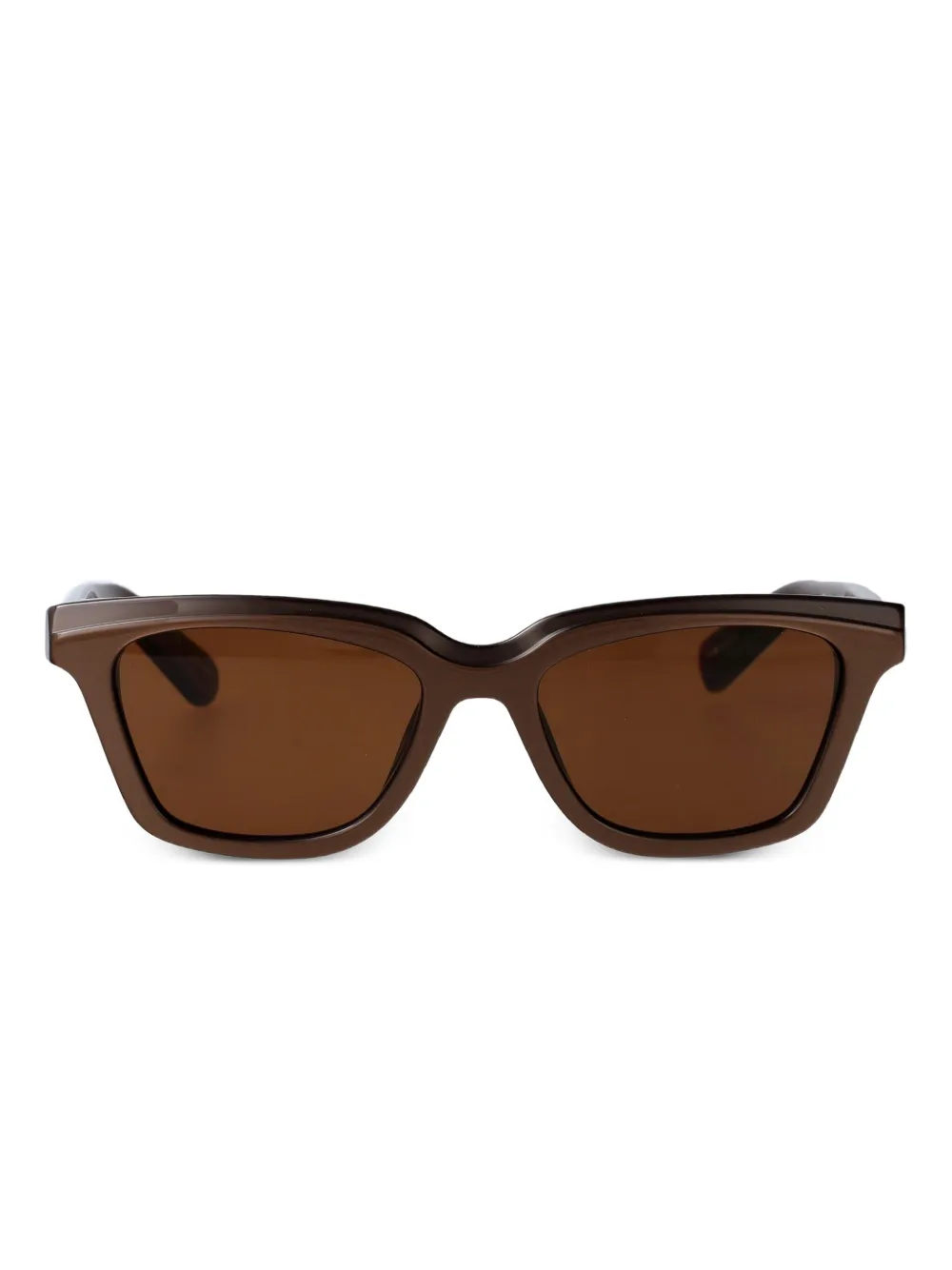 Jacquemus Carre rectangle-frame sunglasses | Brown | Image 1