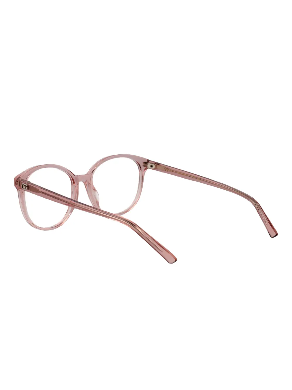 Gucci Eyewear Bril met rond montuur Roze