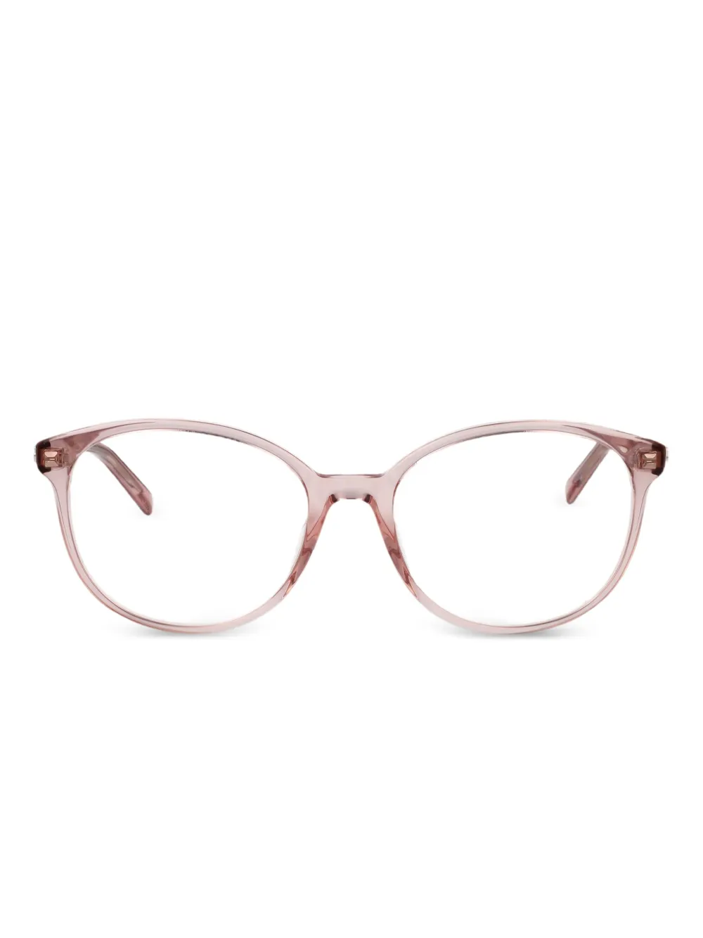 Gucci Eyewear ラウンドメガネフレーム - ピンク