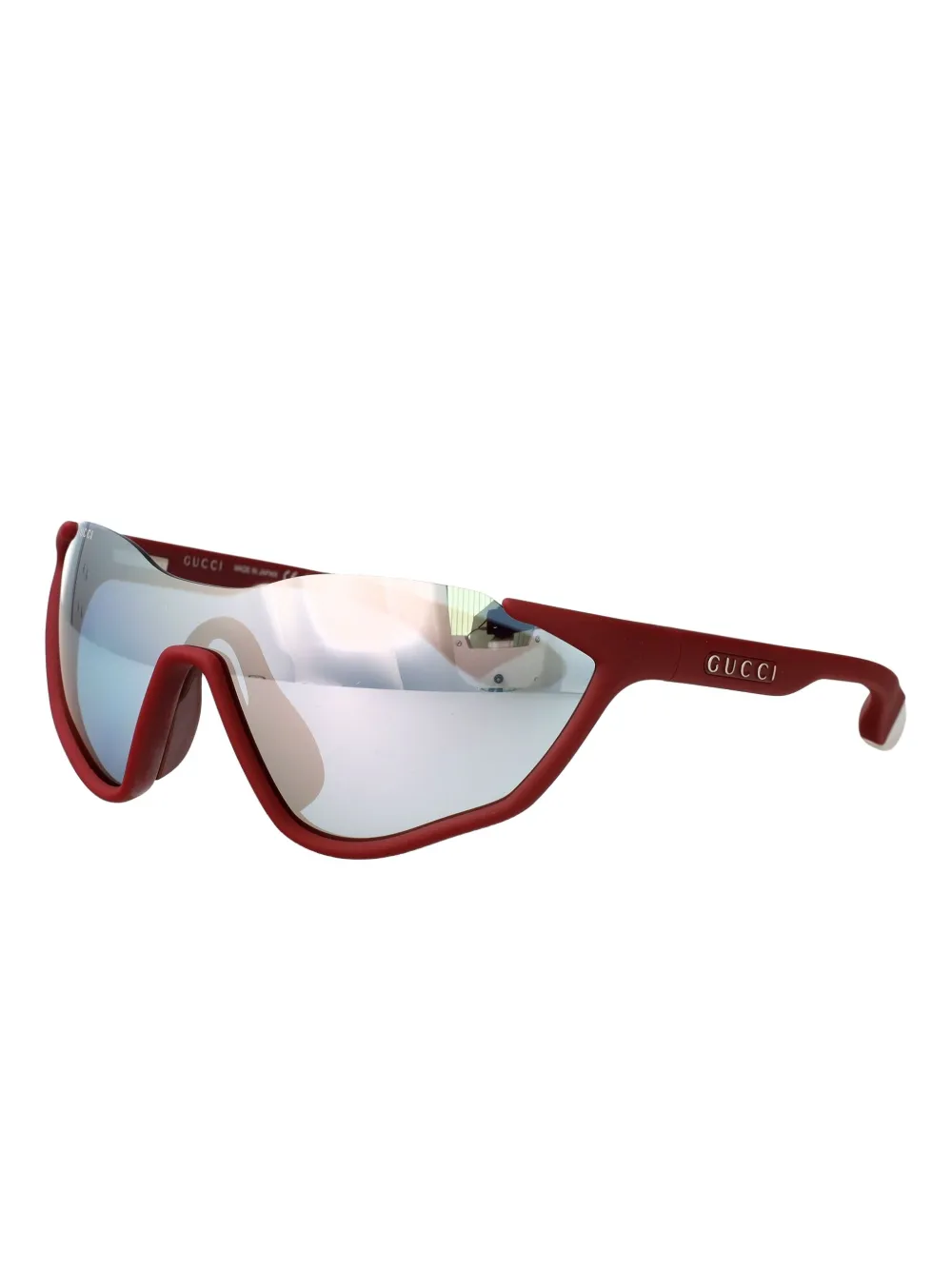 Gucci Eyewear mask-shaped sunglasses - Rood