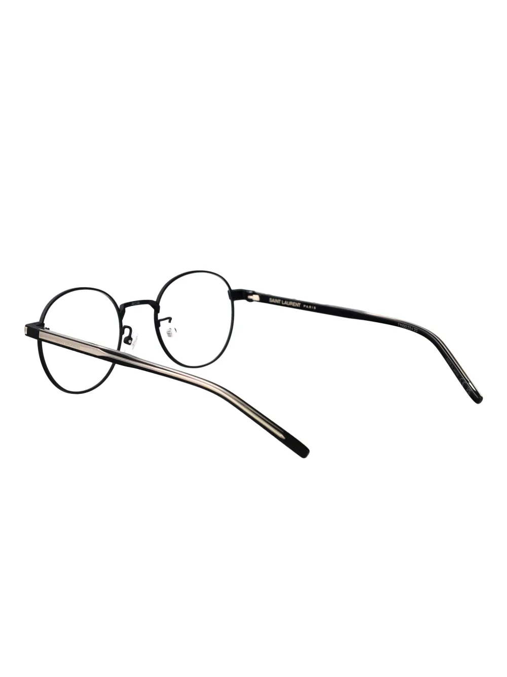 Saint Laurent Eyewear Bril met rond montuur Zwart