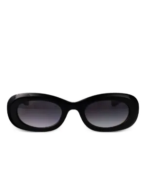 Palm Angels Eyewear Noah Sunglasses | Black | FARFETCH JO display picture 1