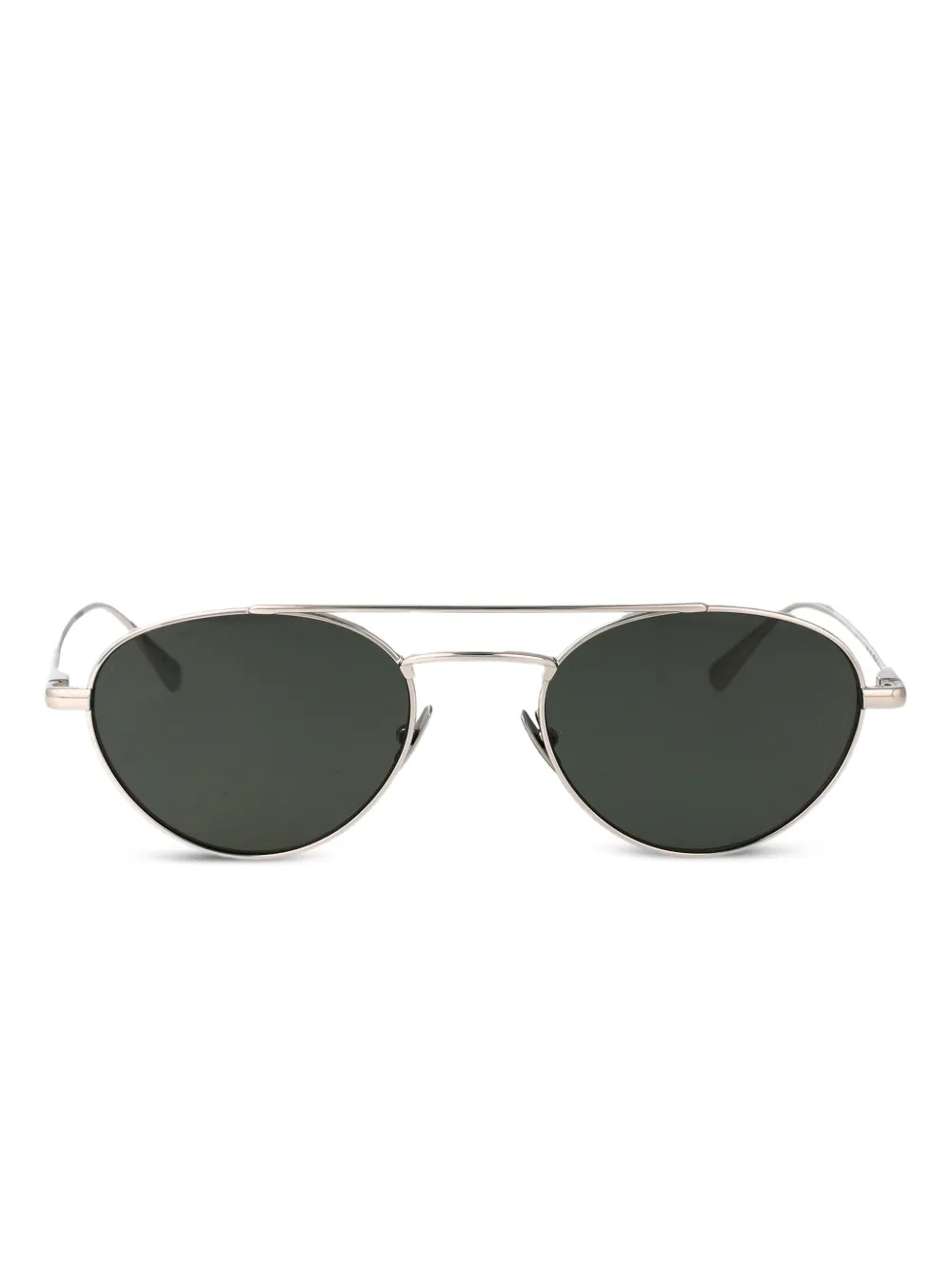 Saint Laurent Eyewear pilot-frame sunglasses | Silver | Image 1