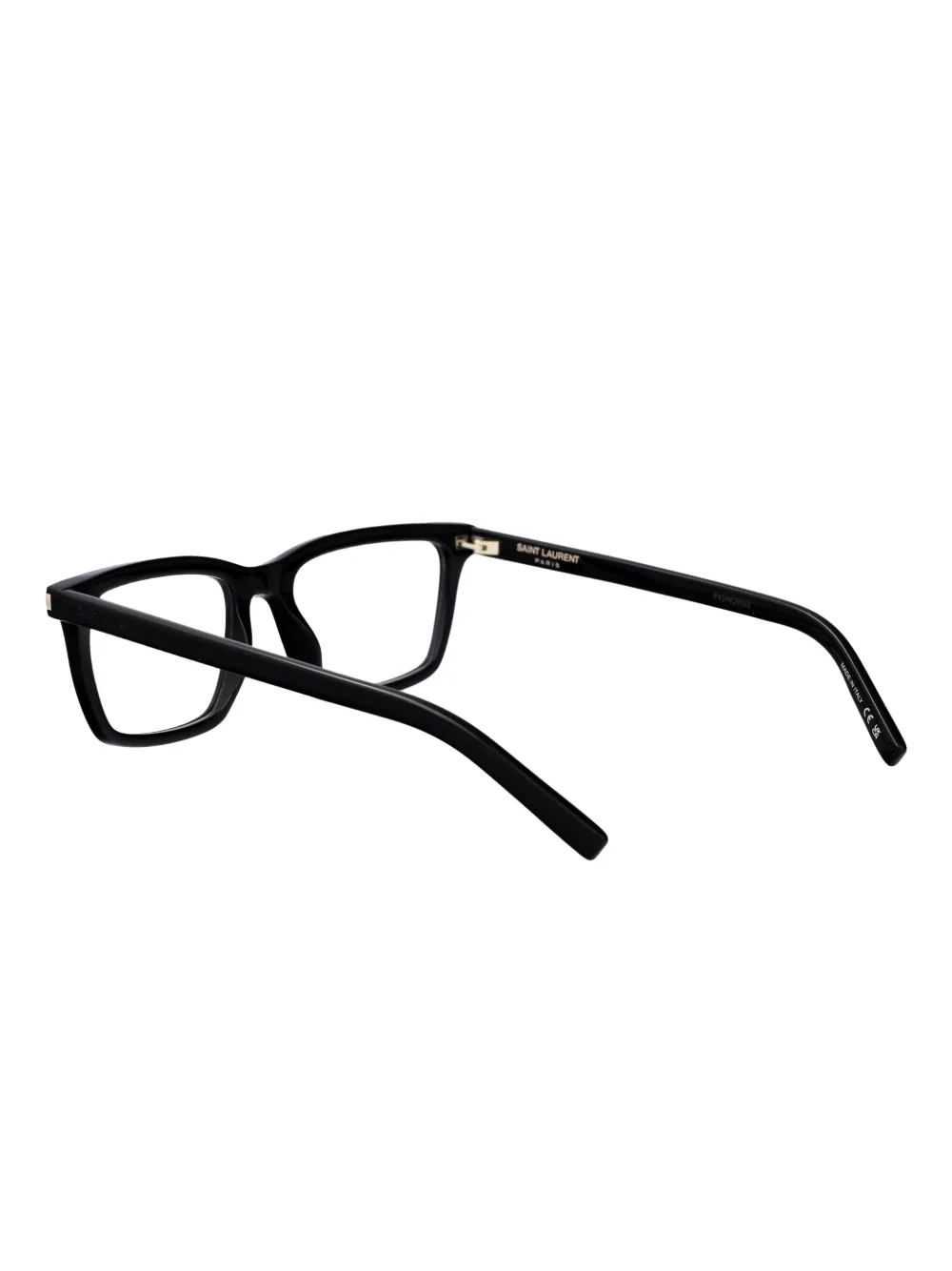 Saint Laurent Eyewear Bril met rechthoekig montuur Zwart