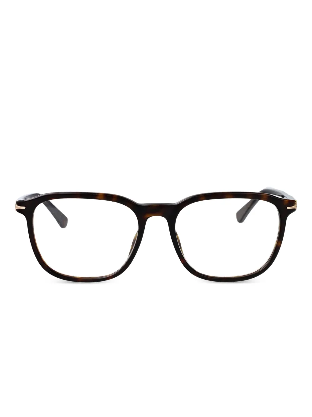 Montblanc round-frame glasses | Brown | Image 1