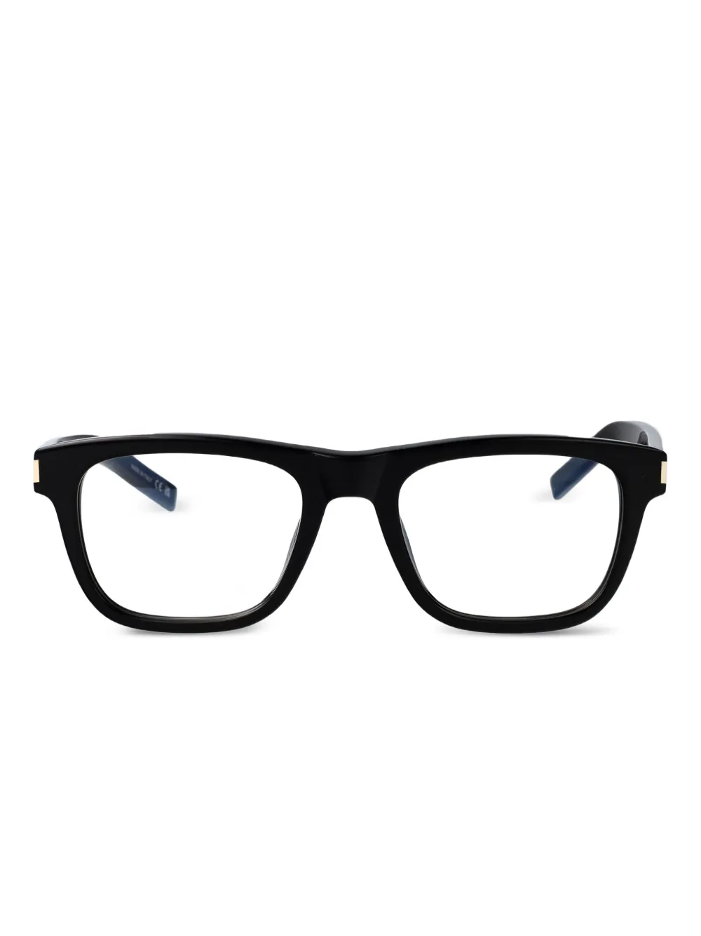 Saint Laurent Eyewear rectangle-frame glasses | Black | Image 1