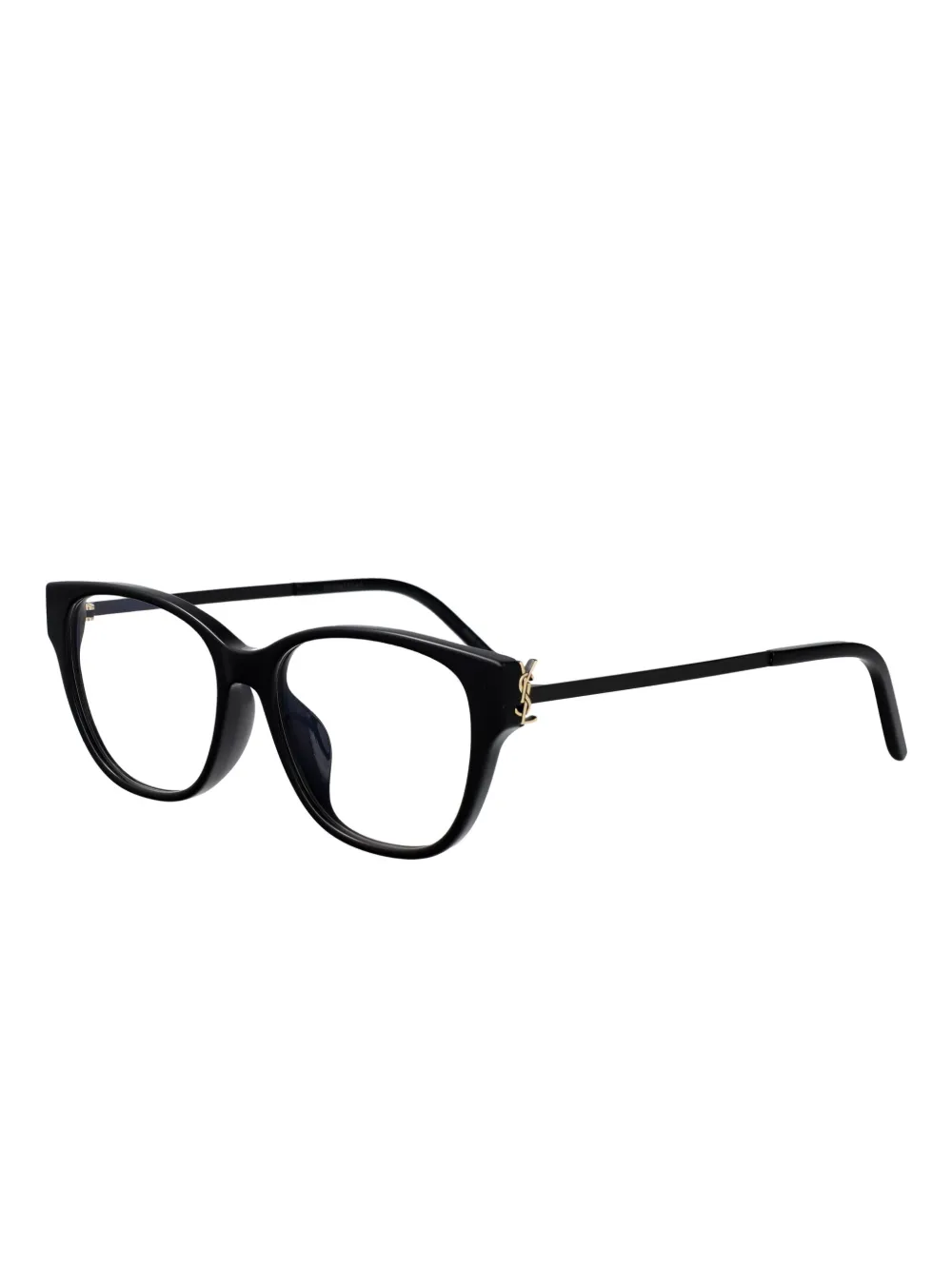Saint Laurent Eyewear Bril met ovaal montuur Zwart