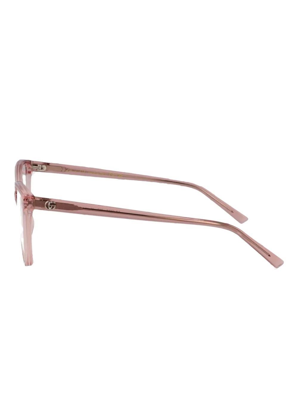 Gucci Eyewear Bril met geometrisch montuur Roze