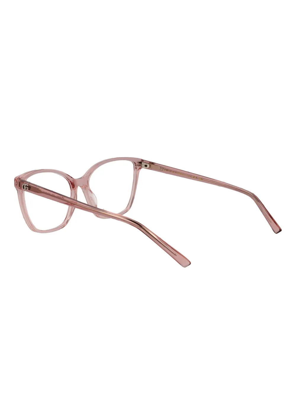 Gucci Eyewear Bril met geometrisch montuur Roze