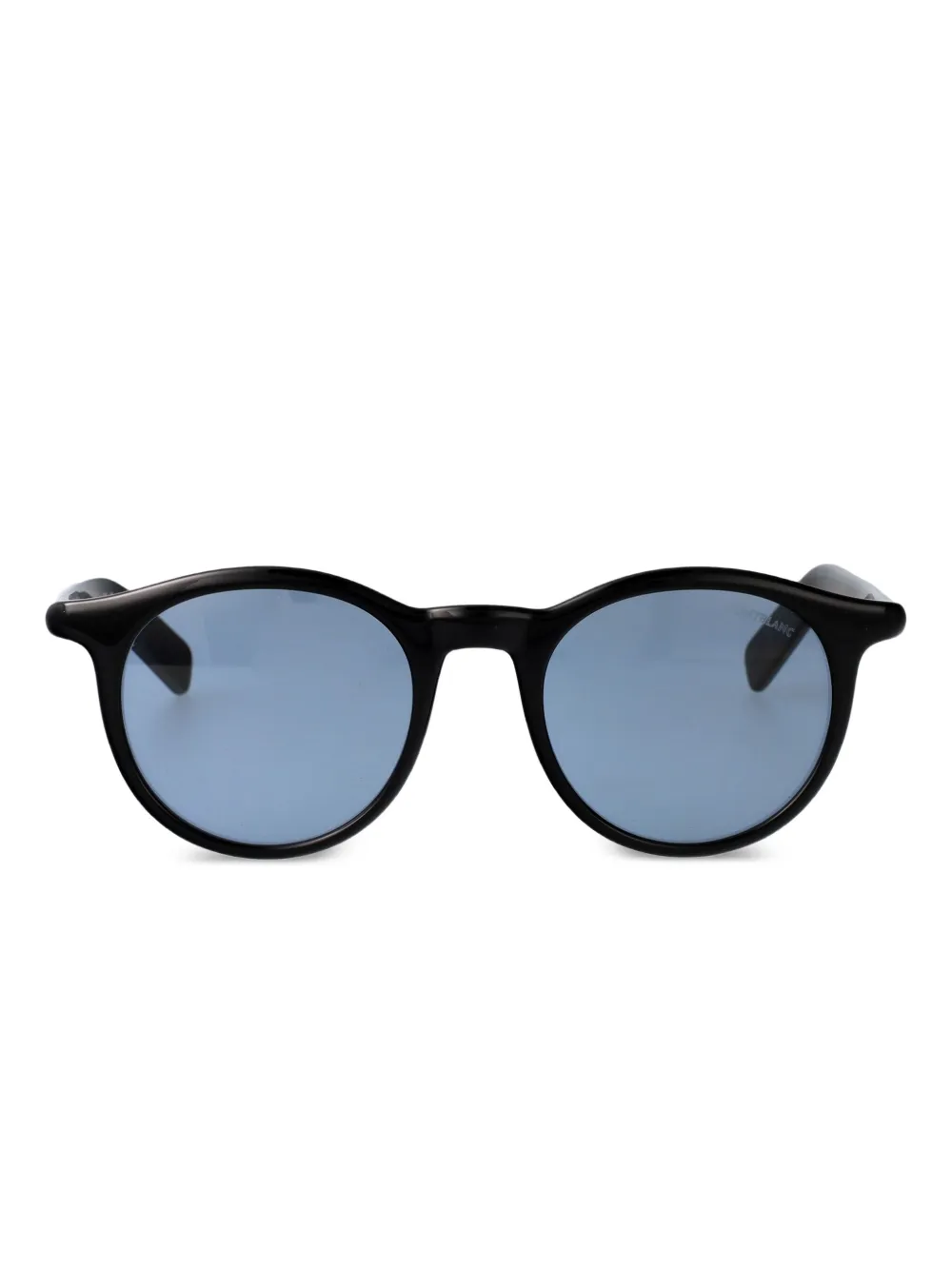 Montblanc round-frame sunglasses | Black | Image 1