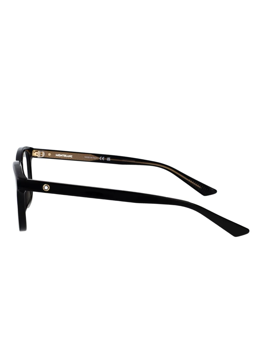 Montblanc Bril met vierkant montuur Zwart