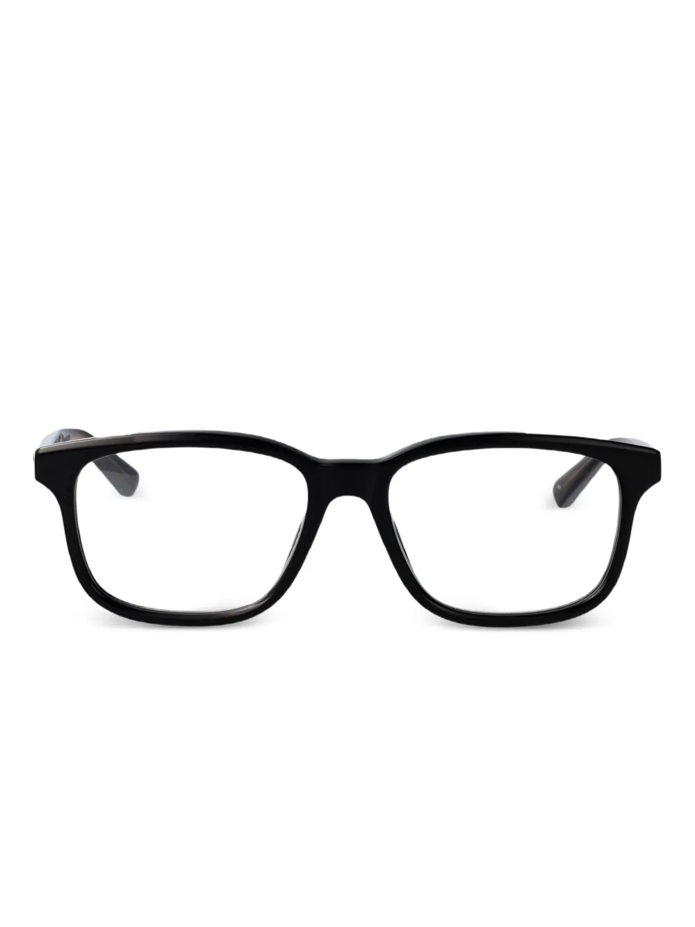 Montblanc square-frame glasses | Black | Image 1
