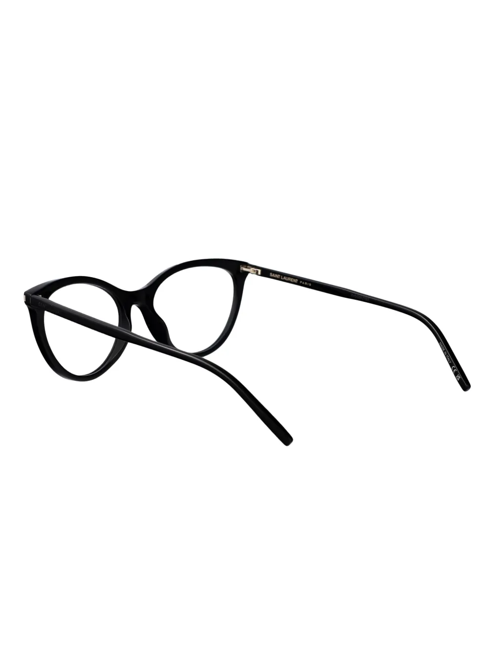 Saint Laurent Eyewear Bril met cat-eye montuur Zwart