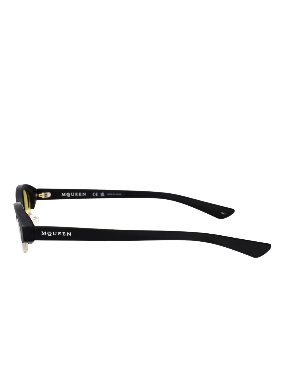 Alexander McQueen Eyewear Ellipse zonnebril Zwart